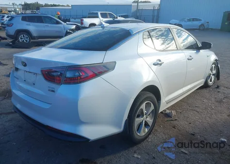 2015 Kia Optima Hybrid из США, поврежденный, VIN KNAGM4AD7F5081891
